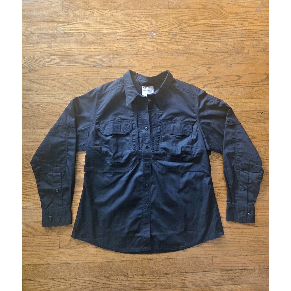 511 Tactical Womens Long Sleeve Button Up Utility Shirt Size Medium
